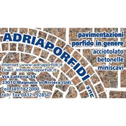 Adriaporfidi, Magnano in Riviera orari di apertura