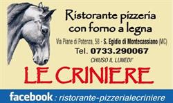 Le Criniere Ristorante Pizzeria, Montecassiano orari di apertura