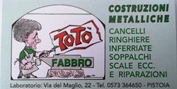 Totò Fabbro Di Nisticò Totò, Pistoia orari di apertura