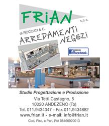 Frian - Arredamenti Negozi e Uffici, Andezeno orari di apertura