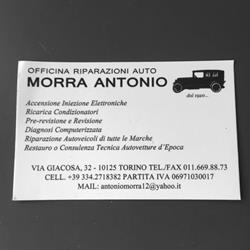 Morra Antonio, Torino orari di apertura