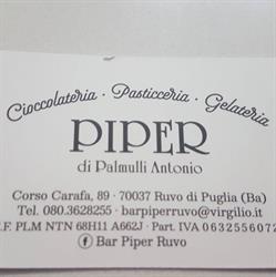Piper Caffè, Ruvo di Puglia orari di apertura