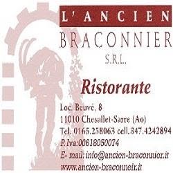 Ristorante L'Ancien Braconnier, Sarre orari di apertura