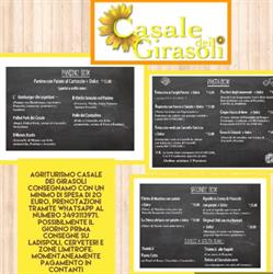 Ristorante Agriturismo Casale Dei Girasoli, Ladispoli orari di apertura