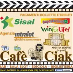 Cafe' Ciak, Sora orari di apertura