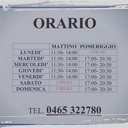 Pizza al Taglio Le Ghinghe, Tione di Trento orari di apertura