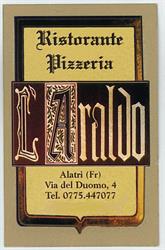 L'araldo di Frioni Giorgio Ristorante Pizzeria, Alatri orari di apertura