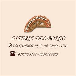 Osteria del Borgo, Carrù orari di apertura