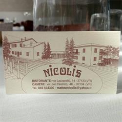 Ristorante Nicolis S.n.c., Verona orari di apertura