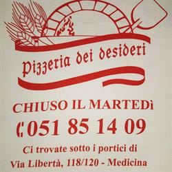 Pizzeria Dei Desideri, Medicina orari di apertura