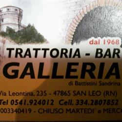 Trattoria "La Galleria", San Leo orari di apertura