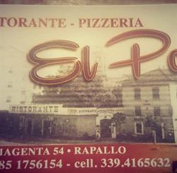Pizzeria Ristorante El Paso Di Castagnino Daniela, Rapallo orari di apertura