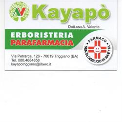 Erboristeria Kayapo', Triggiano orari di apertura