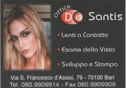 Ottica de Santis, Bari orari di apertura