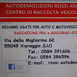 Autodemolizioni Rossi, Viareggio orari di apertura