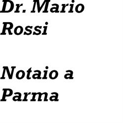 Dr. Mario Rossi, Parma orari di apertura