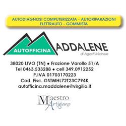 Autofficina Maddalene di Agosti Michele, Livo orari di apertura