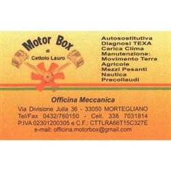Motor Box, Mortegliano orari di apertura