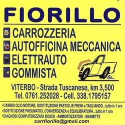 Carrozzeria Fiorillo Carrozzeria Fiorillo Snc di Fiorillo Maurizio & Marco, Viterbo orari di apertura