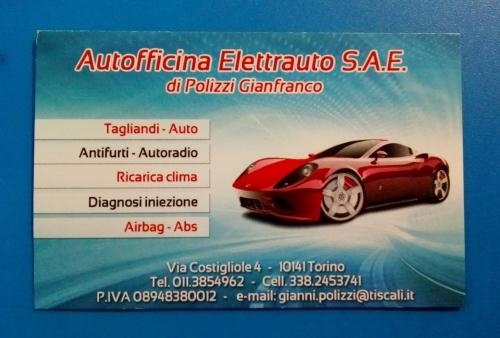 Elettrauto Sae Di Polizzi Torino, San Paolo - Orari di apertura
