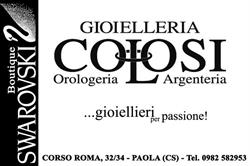 Gioielleria Colosi, Paola orari di apertura