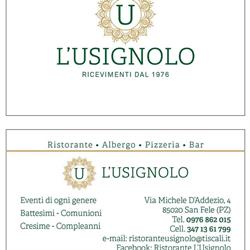 Albergo L'Usignolo, San Fele orari di apertura