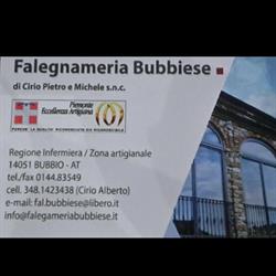 Falegnameria Bubbiese Di Cirio m. e C. SNC, Bubbio orari di apertura