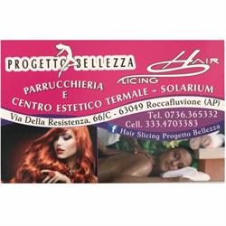 Estetica Progetto Bellezza Hair Slicing e Progetto Bellezza Di Spinozz, Roccafluvione orari di apertura