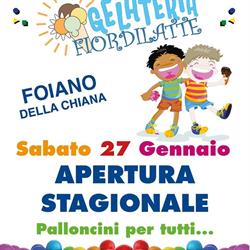 Gelateria Fiordilatte di Presenzini Mattoli Manuel & C., Foiano della Chiana orari di apertura