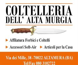 Coltelleria Dell'alta Murgia di Rifino Cecilia, Altamura orari di apertura
