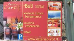 Osteria Curtif, Tavernola Bergamasca orari di apertura