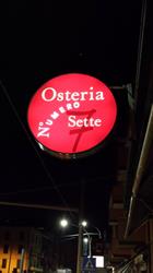 Osteria al Numero Sette, Pianoro orari di apertura