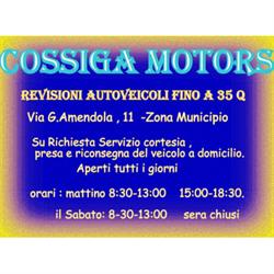 Cossiga Motors, Chiaramonti orari di apertura