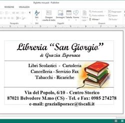 Libreria San Giorgio Di Grazia Liporace, Belvedere Marittimo orari di apertura