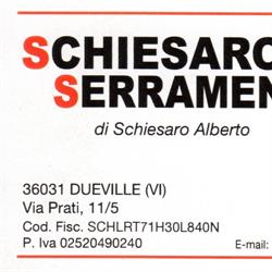 Schiesaro Serramenti SRL, Dueville orari di apertura