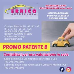 Autoscuola Errico Vincenzo, Botricello orari di apertura