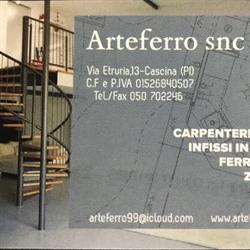 Arteferro Snc Di Cateni Roberto E Chini Davide Lavorazioni In Ferro, Cascina orari di apertura
