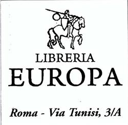 Libreria Europa Di Angela Lucente, Roma orari di apertura