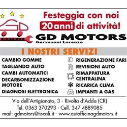 Autofficina - G.D. Motors S.N.C. Di Gervasoni Lorenzo Natale e C., Rivolta d'Adda orari di apertura
