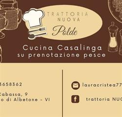 Trattoria Da Polde, Albettone orari di apertura
