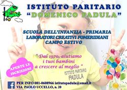 Istituto Paritario Domenico Padula - Infanzia e Primaria Centro Polifunzionale, Napoli orari di apertura