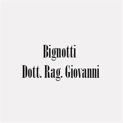 Bignotti Dott. Rag. Giovanni, Ospitaletto orari di apertura