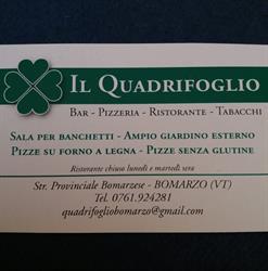 Pizzeria Bar Il Quadrifoglio, Bomarzo orari di apertura