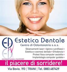 Estetica Dentale Centro Di Odontoiatria Sas del Dr. Ciciriello Gianfranco & C, Trani orari di apertura