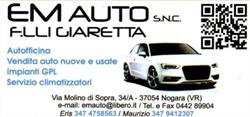 Em Auto Snc Di Giaretta Eris & Giaretta Maurizio, Nogara orari di apertura