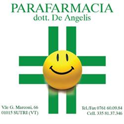 Parafarmacia De Angelis, Sutri orari di apertura