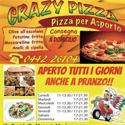 Pizza D'asporto Crazy, Legnago orari di apertura
