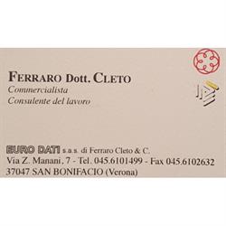 Ferraro Dott. Cleto Commercialista, San Bonifacio orari di apertura