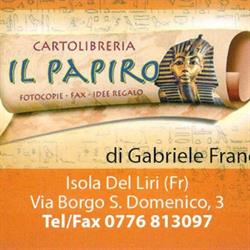 Cartolibreria il Papiro di Gabriele Francesca Cartolibreria, Isola del Liri orari di apertura