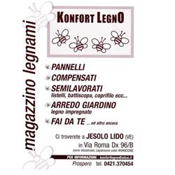 Konfort Legno, Jesolo orari di apertura